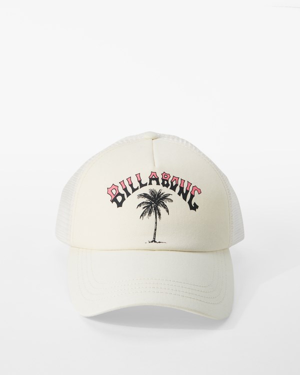 Billabong Aloha Forever Trucker Hat Salt Crystal 1 | OIFXU2415