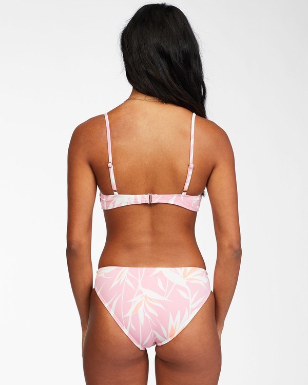 Billabong Another Paradise Lowrider Bikini Bottoms Pink Lady | UQCKP3106