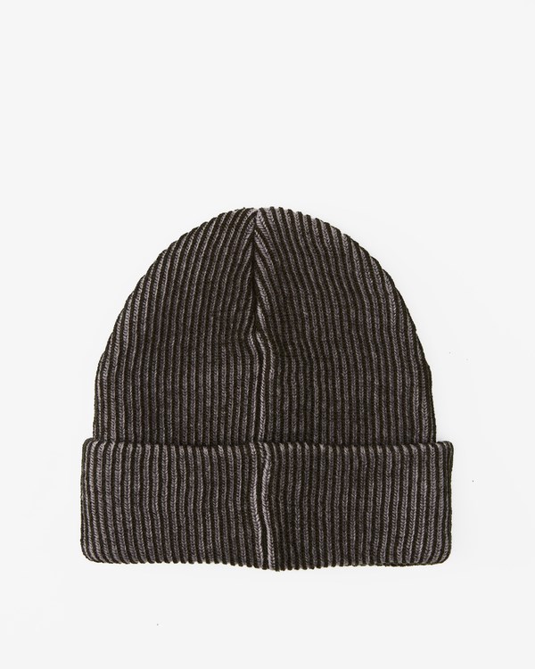 Billabong Arch Patch Knit Beanie Black | CZGSQ5086