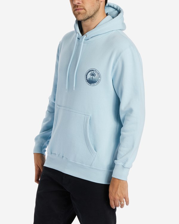 Billabong Balance Pullover Hoodie Powder Blue | USJCI0425