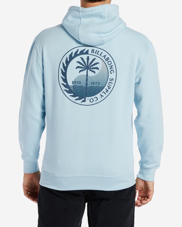 Billabong Balance Pullover Hoodie Powder Blue | USJCI0425