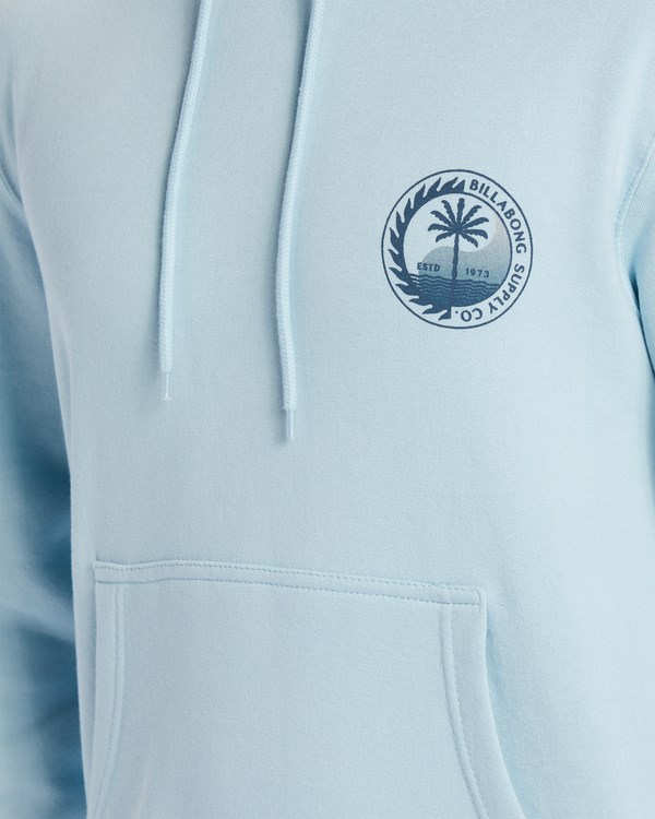 Billabong Balance Pullover Hoodie Powder Blue | USJCI0425