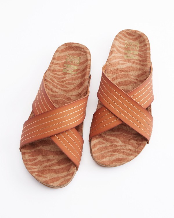 Billabong Bella Vista Double Strap Sandals Desert Daze | QZNVA4902