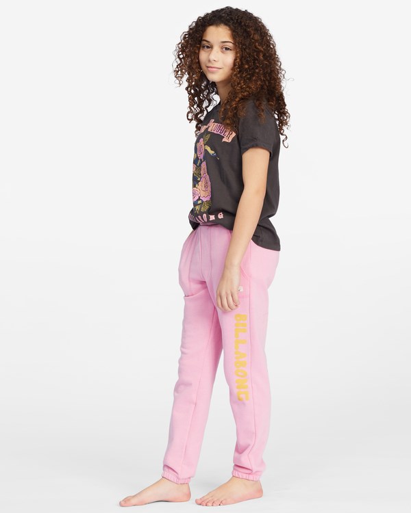 Billabong Bestfriend Jogger Sweatpants Pink Skies | MSDCO6948