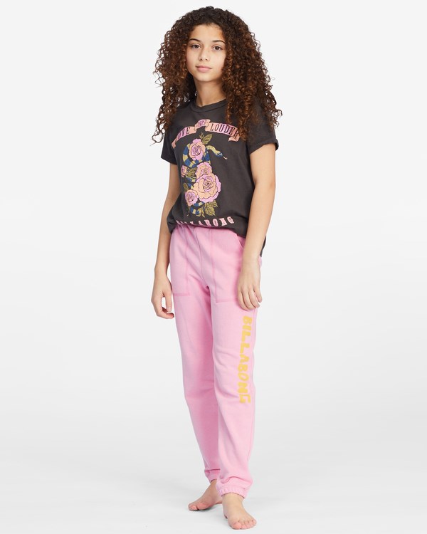 Billabong Bestfriend Jogger Sweatpants Pink Skies | MSDCO6948