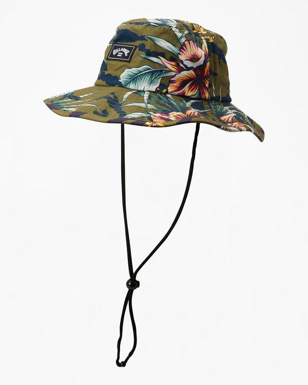 Billabong Big John Print Surf Safari Hat Jungle | WRBQI3952