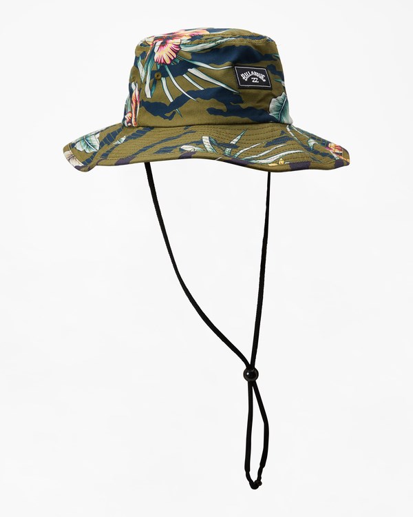 Billabong Big John Print Surf Safari Hat Jungle | WRBQI3952