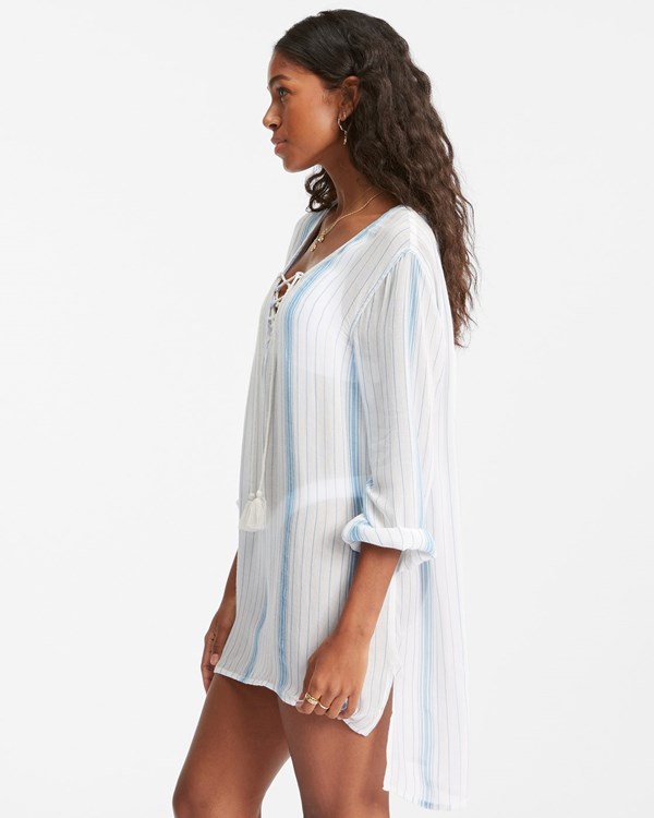 Billabong Blue Skies Mini Beach Cover-Up Bliss Blue | GEWIM3712