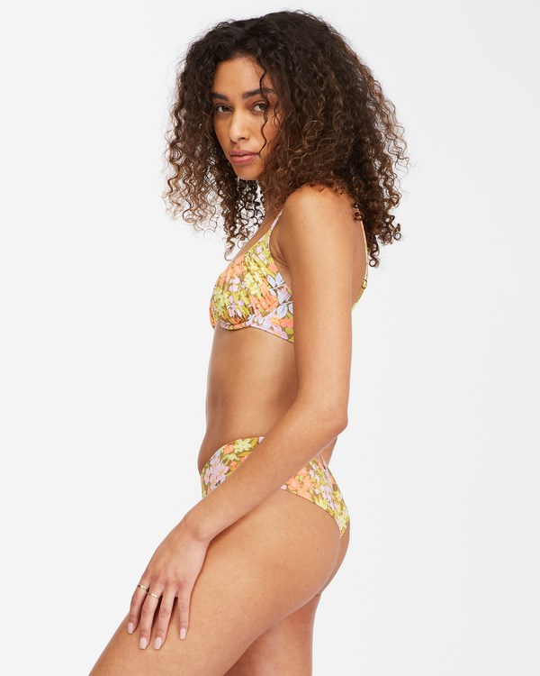 Billabong Bring On The Bliss Fiji Cheeky Bikini Bottoms Multi | SHKOP4068