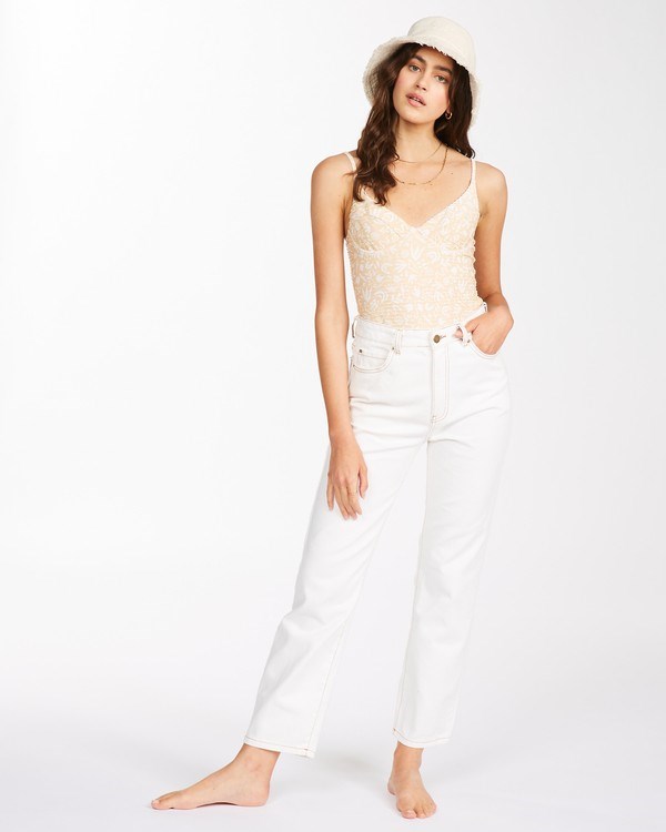 Billabong Cheeky Denim Pants Natural | EQPSM0845