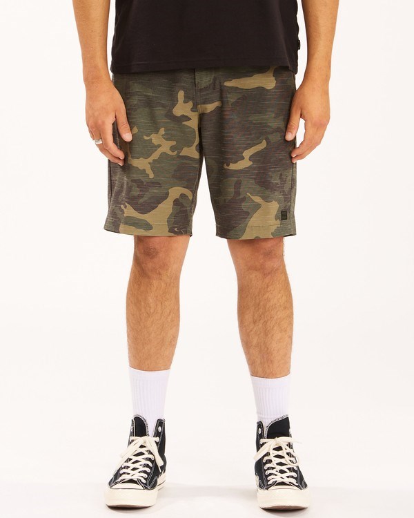 Billabong Crossfire Slub Camo Submersible Shorts 21