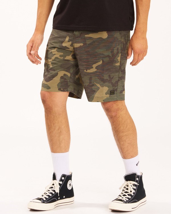 Billabong Crossfire Slub Camo Submersible Shorts 21