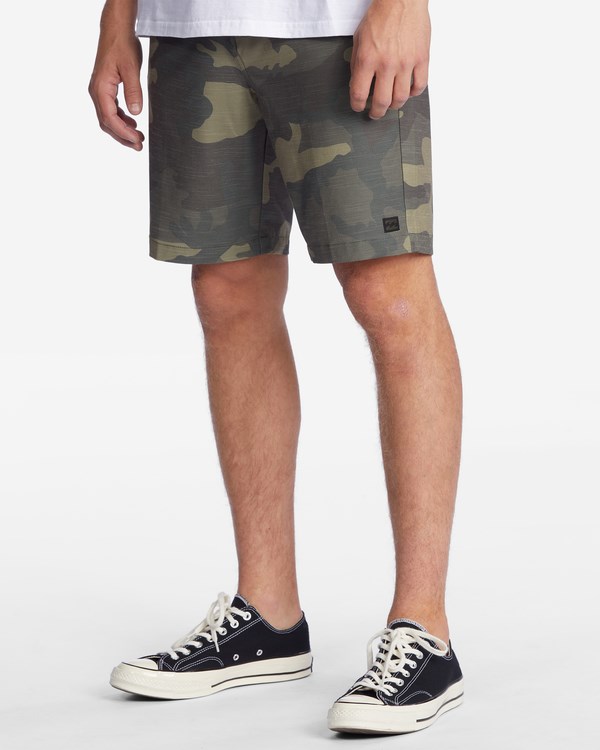 Billabong Crossfire Slub Camo Submersible Shorts 21