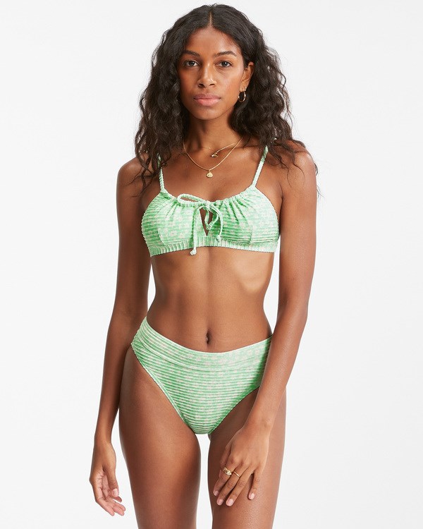 Billabong Crush On You Coco Bralette Bikini Top Mint To Be | MRWZI3956