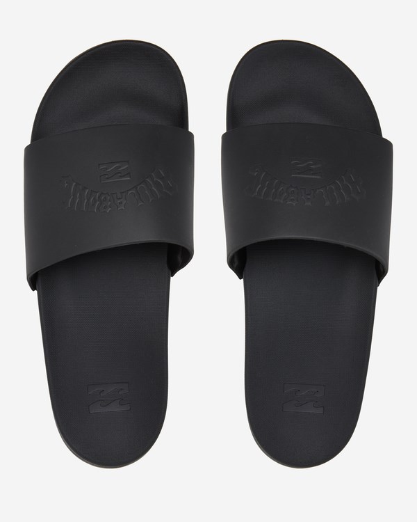 Billabong Cush Slide Sandals Black | THKVD6789