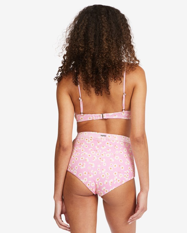 Billabong Daisy Craze Morgan Underwire Bikini Top Pink Lady | NYFGX1892