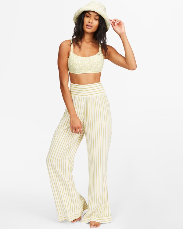 Billabong Daybreak Wide-Leg Pants Salt Crystal 1 | LWBIC8149