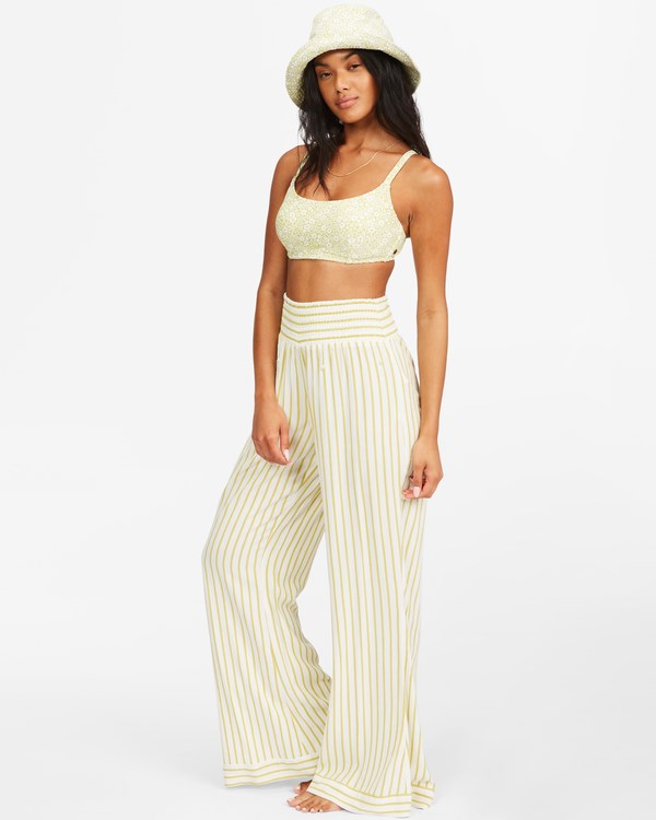 Billabong Daybreak Wide-Leg Pants Salt Crystal 1 | LWBIC8149