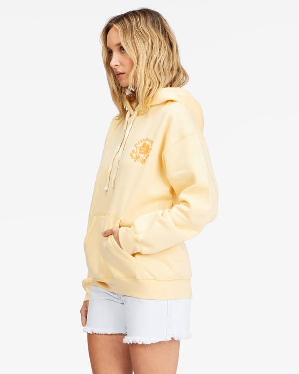 Billabong Dreaming Of You Graphic Hoodie Buttermilk | DPHER5293