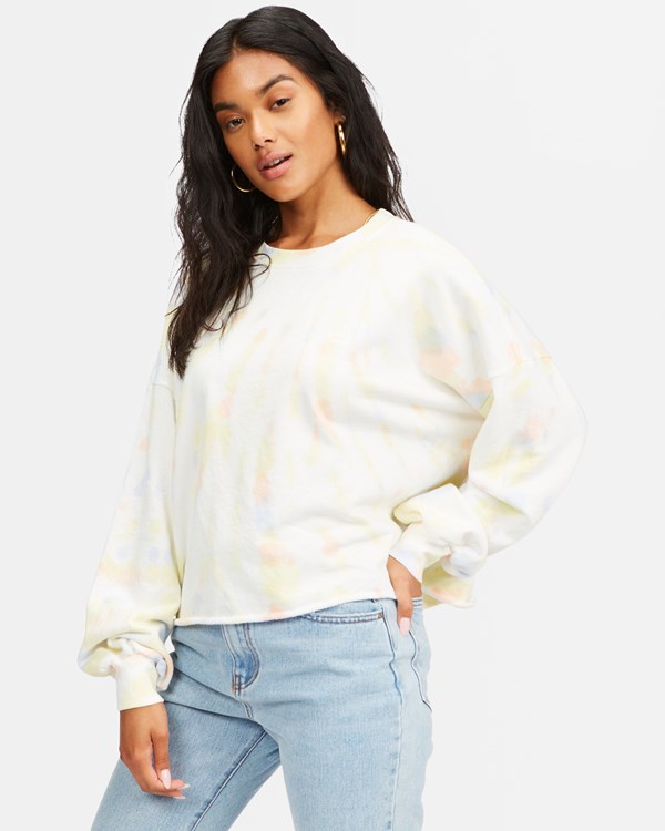 Billabong Dreamy Hues Crewneck Sweatshirt Multi | QFXKT1824