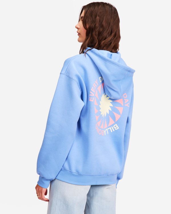 Billabong Everyday Is Sunday Pullover Graphic Hoodie Surfside | YUORD6345