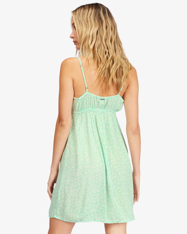 Billabong Feelin Blue Mini Slip Dress Mint To Be | UCMDJ0639