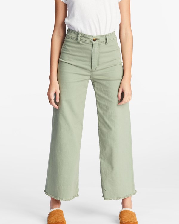 Billabong Free Fall High-Waist Pants Army | GVSTA5682