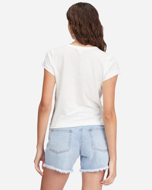 Billabong How Bout That Denim Shorts Indigo Rinse | JXDAW3267