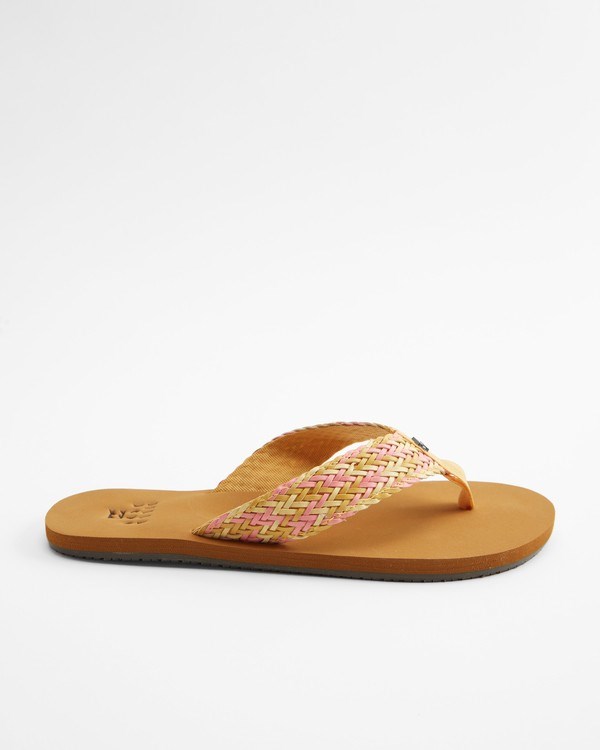 Billabong Kai Braided Sandals Golden Dream | VSUEX5037