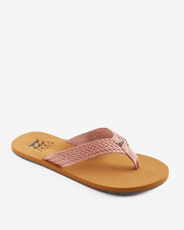 Billabong Kai Braided Sandals Stone Rose | LQIEK5834