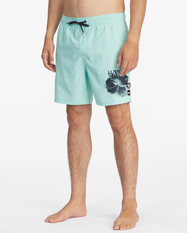 Billabong Kamea Hawaii Layback Boardshorts 16