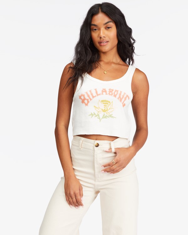 Billabong Know The Way Tank Top Salt Crystal | DEAXC8615