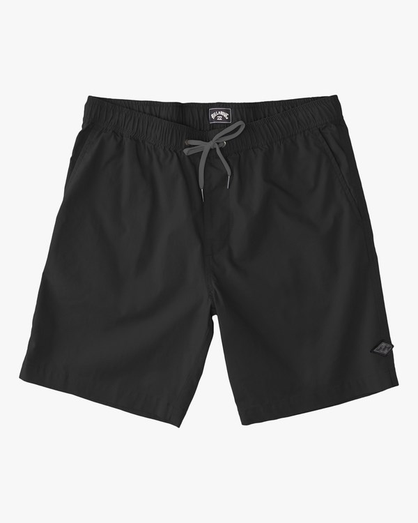 Billabong Layback Twill Elastic Waist Shorts 18\