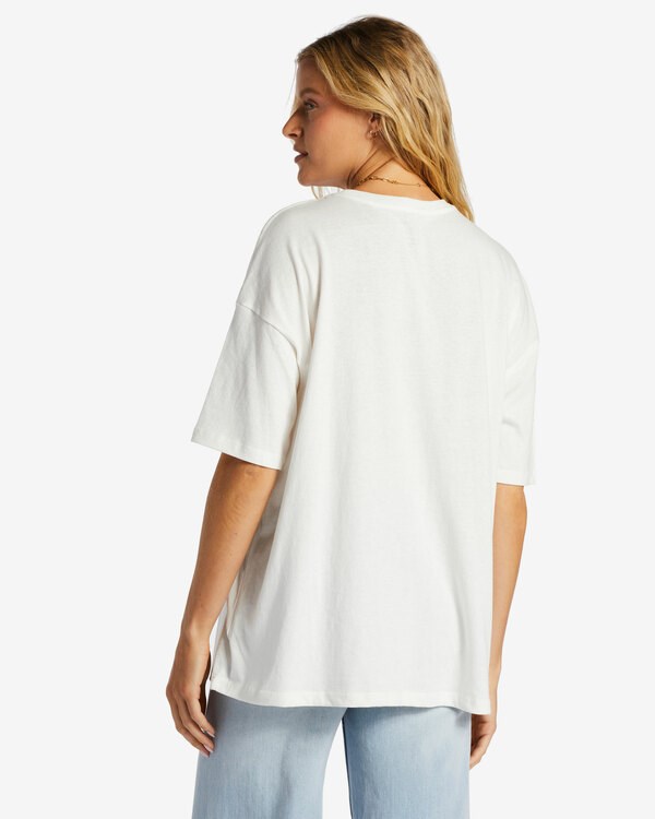 Billabong Light Of Dawn T-shirt Salt Crystal | BFMHE7940