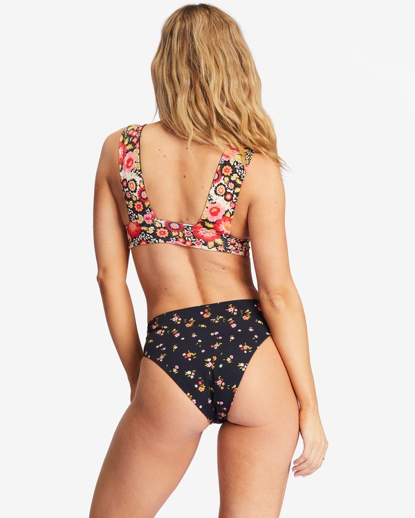 Billabong Magic Hour Reversible High-Rise Maui Rider Bikini Bottoms Multi | WICVU3675