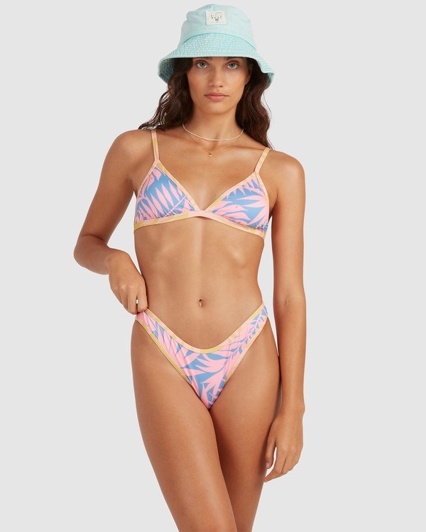 Billabong Mystic Beach Ceci Triangle Bikini Top Multi | NWPGC3986