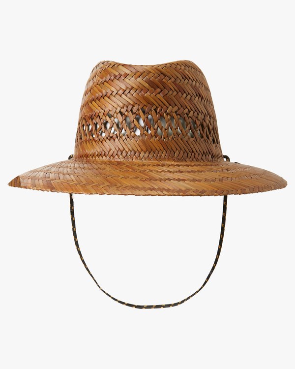 Billabong Nomad Vented Straw Hat Brown | ABEXN2704