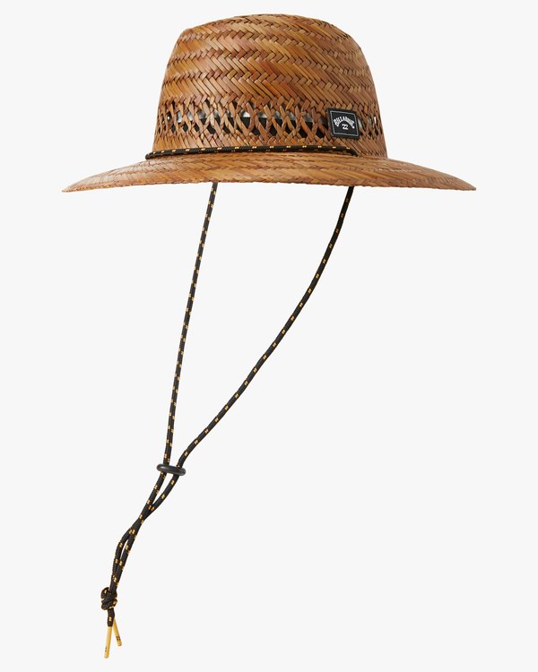 Billabong Nomad Vented Straw Hat Brown | ABEXN2704