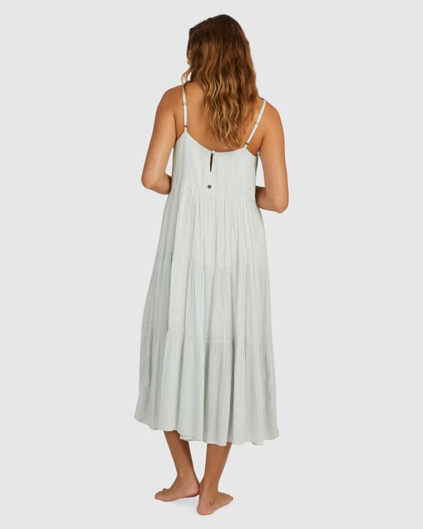 Billabong On The Beach Maxi Dress Teal | MUEIB0816