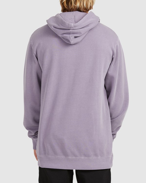 Billabong Overdyed Pop Pullover Hoodie Purple Haze | TNRXF0836