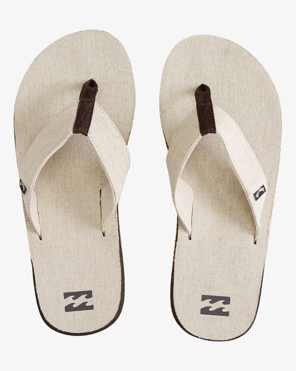 Billabong Overhead Hemp Slip-On Sandals Natural | HINZF7106