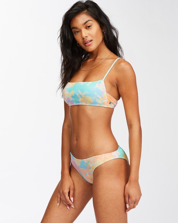 Billabong Rainbow Tide Square Bralette Bikini Top Multi | RSVBX7528