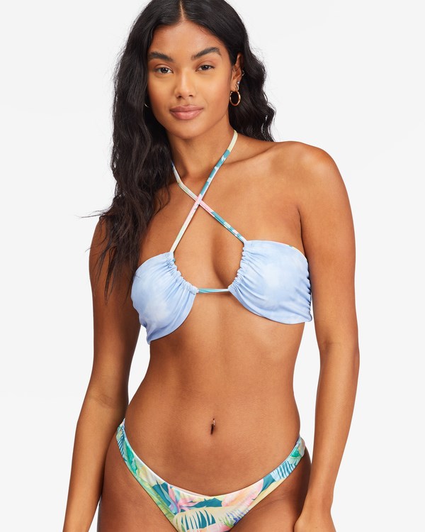 Billabong Rides And Tides Bandeau Reversible Bikini Top Multi | GALCM4176