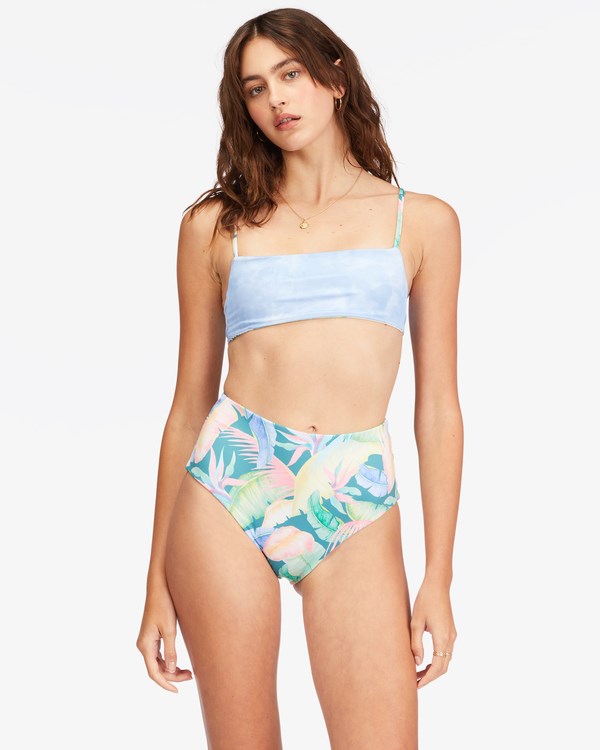 Billabong Rides And Tides Bralette Reversible Bikini Top Multi | FLOAQ0791