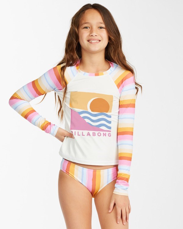 Billabong Rising Sun Long Sleeve Rashguard Multi | ZDXJH9173