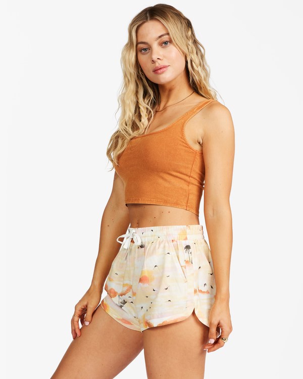 Billabong Road Trippin Elastic Waist Shorts Multi | UCMVP0321