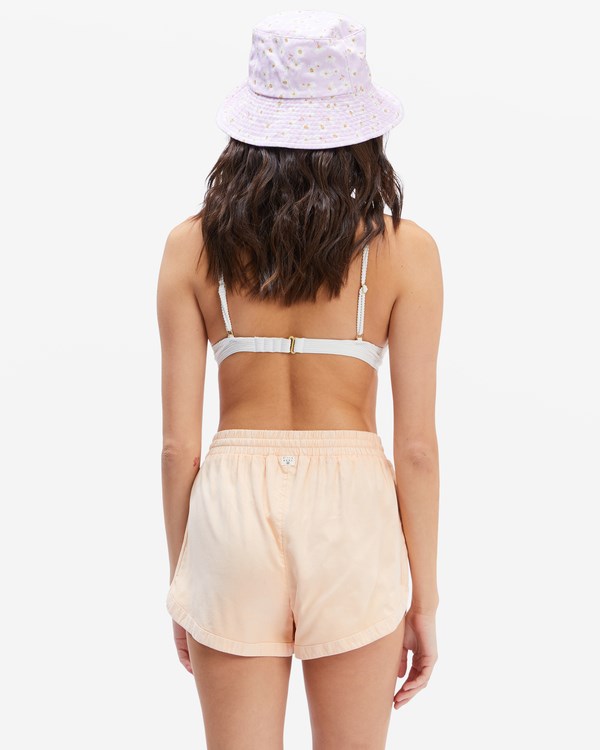 Billabong Road Trippin Elastic Waist Shorts Just Peachy | VJEOG9578