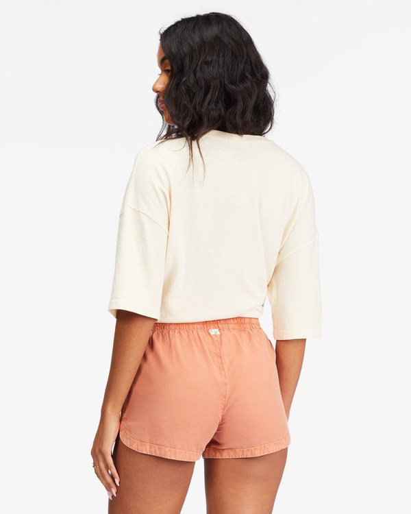 Billabong Road Trippin Elastic Waist Shorts Terracotta | XAWRQ2750