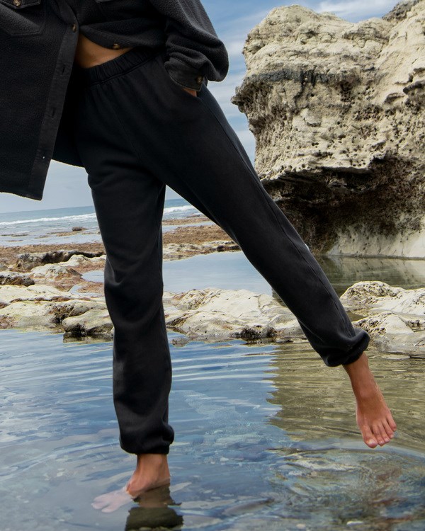 Billabong Saturday Sweatpants Off Black | CRQAG3462