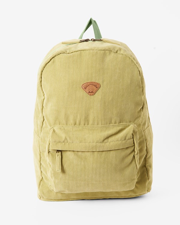 Billabong Schools Out Corduroy Backpack Agave | BNSAH8534